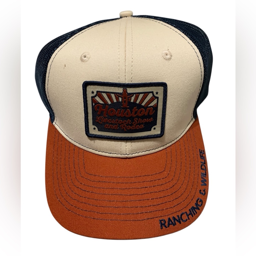 🐂 Houston Livestock Show & Rodeo Ranching/Wildlife Cap – NWT (No Tags)